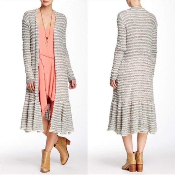 Free People Smile Like You Mean It Duster Cardigan Size XS - Picture 1 of 5